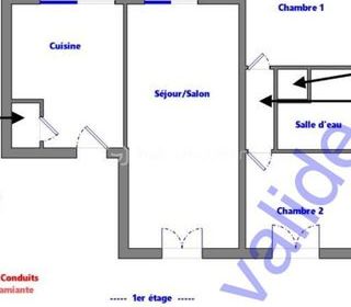  Appartement � vendre 4 pi�ces 61 m�