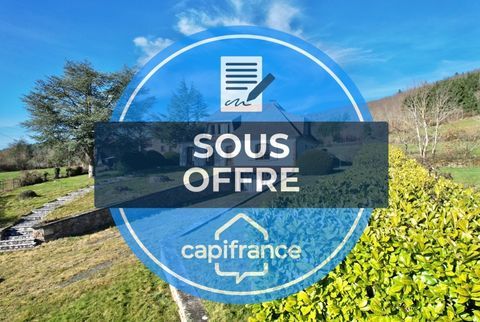   MAISON SUR SOUS-SOL DE 185 M2, � R�NOVER, TERRAIN DE 1 764 M2, 5 CHAMBRES, VUE REMARQUABLE, 2 GARAGES, HAMEAU PAISIBLE, SOURCE, Maison - 6 pi�ce(s) - 185 m�