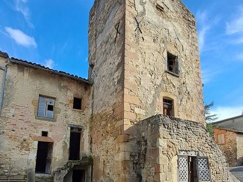   Batisse de caract�re en pierre � r�nover  SAUVAGNAT SAINTE MARTHE (63) Maison - 10 pi�ce(s) - 175 m�