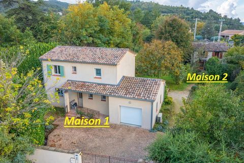   A vendre belle propri�t� avec 2 Maisons individuelles proche Digne Les Bains (04) Maison - 8 pi�ce(s) - 197 m�