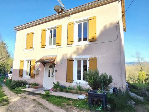   Maison avec d�pendances + appartement ind�pendant � Vue d�gag�e sur la Cha�ne du Livradois-Forez � Impasse � Limons (63290) Maison - 5 pi�ce(s) - 100 m�