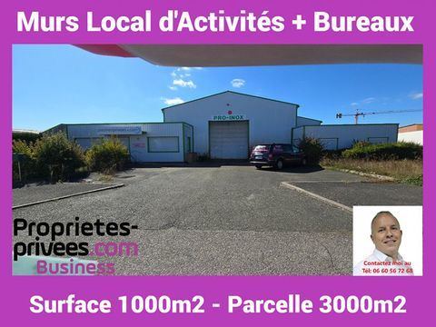 SECTEUR DREUX 28 - LOCAUX D'ACTIVITE avec BUREAUX 1.000 m&sup2; 619000 28100 Dreux