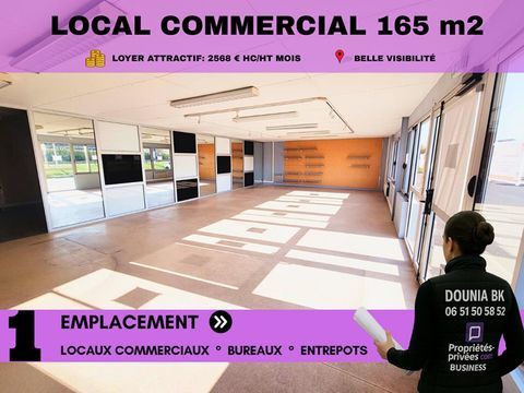 SAINT MAXIMIN - Local commercial 165 m², ZAC 2500 60740 Saint maximin