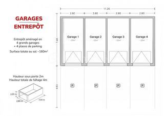  Parking / Garage � vendre 160 m�