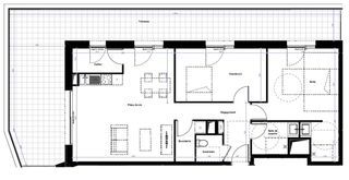  Appartement � vendre 3 pi�ces 85 m�