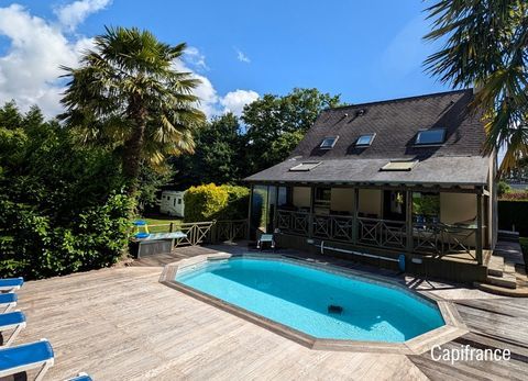   ? Maison 4 chambres avec piscine � 1900 m� de terrain � Proximit� Br�al-sous-Montfort (4 km) � 15 min de Rennes Maison - 5 pi�ce(s) - 105 m�