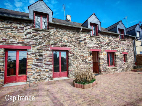   Maison en pierres 5 pi�ces MAURE DE BRETAGNE (35) Maison - 6 pi�ce(s) - 138 m�