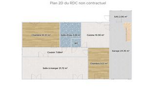  Maison � vendre 3 pi�ces 63 m�