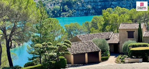   Villa d'exception pied dans l'eau - Domaine priv� du lac d'Esparron Maison - 6 pi�ce(s) - 134 m�