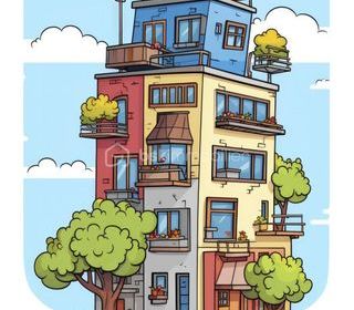  Immeuble � vendre 15 + pi�ces 379 m�