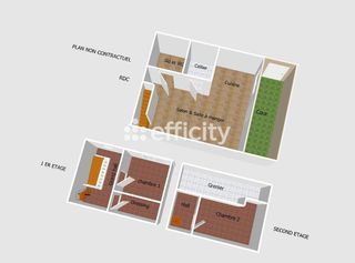  Maison � vendre 3 pi�ces 77 m�