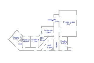  Appartement � vendre 6 pi�ces 160 m�