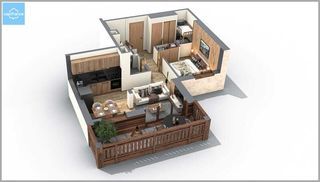  Appartement � vendre 2 pi�ces 45 m�