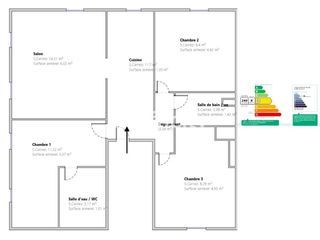  Appartement � vendre 4 pi�ces 90 m�