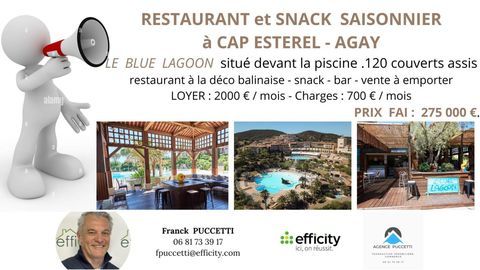 Commerces/Negoce 275000 83700 Saint raphael