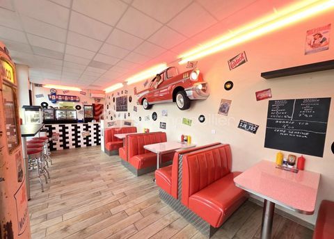 ? Fonds de Commerce Snack Concept 'Diner USA' &agrave; Avon � D&eacute;co Authentique ! ? 95000 77210 Avon
