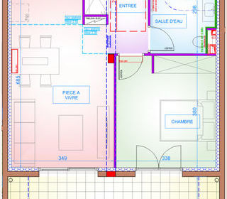  Appartement � vendre 2 pi�ces 45 m�