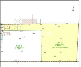  Terrain � vendre 669 m�
