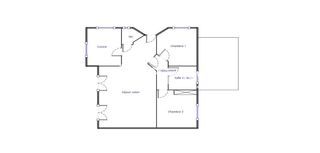  Maison � vendre 3 pi�ces 85 m�