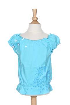 T-shirt fille La Tribbu bleu taille : 6 M 2 FR (FR)