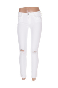 Jeans coupe slim femme Mother beige taille : W25 L26 59 FR (FR)