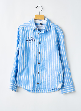Chemise manches longues gar�on Sevenoneseven bleu taille : 9 A 29 FR (FR)