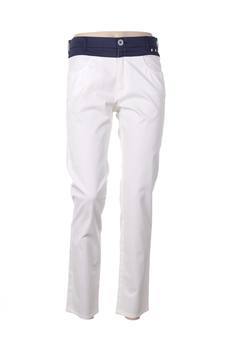 Pantalon slim femme K'tendances blanc taille : 40 13 FR (FR)