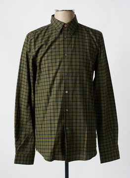 Chemise manches longues homme Paul Smith vert taille : S 57 FR (FR)
