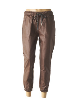 Pantalon 7/8 femme Made In Italy marron taille : 38 11 FR (FR)