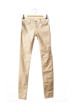 Pantalon slim femme Only beige taille : W25 L34 9 FR (FR)