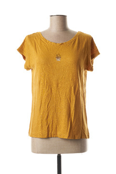 T-shirt femme Diplodocus jaune taille : 34 30 FR (FR)