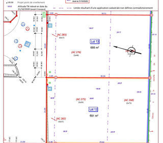  Terrain � vendre 691 m�
