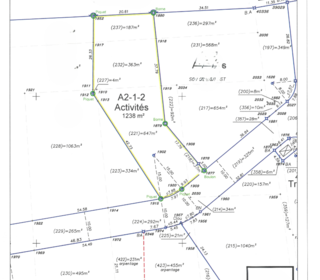  Terrain � vendre 1238 m�