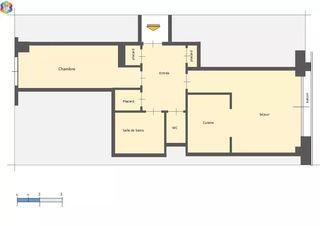  Appartement � vendre 2 pi�ces 42 m�