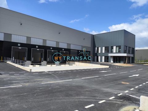 A louer Local d'activit&eacute; neuf de 1732m&sup2; avec 2 quais et 1 plain-pied &agrave; La Courneuve 26 93120 La courneuve