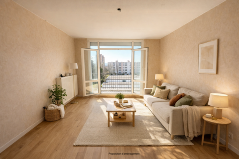   Appartement � r�nover - Corbas Appartement - 3 pi�ce(s) - 54 m�