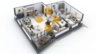  Appartement � vendre 3 pi�ces 79 m�