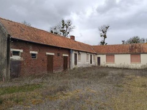   GH 1104 - Corps de ferme � r�nover - Bassin Artois Picardie Maison - 6 pi�ce(s) - 115 m�