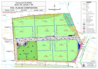  Terrain � vendre 740 m�