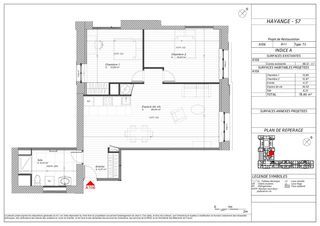  Appartement � vendre 3 pi�ces 79 m�