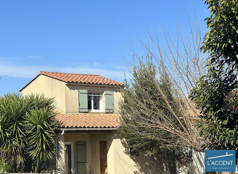   VILLA DE 115M2 AVEC GARAGE SUR PARCELLE DE 800 M2 Maison - 6 pi�ce(s) - 104 m�