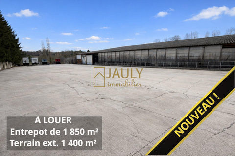 A LOUER - Entrepot 1 850 m&sup2; - Lizy - Meaux 8000 60620 Rosoy-en-multien