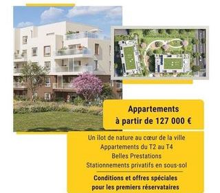  Appartement � vendre 2 pi�ces 40 m�