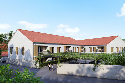   APPARTEMENT T3 DE 66.13m2 AVEC LOGIA de 9.46m2 UN JARDIN 163.40m2 et UN GARAGE Appartement - 3 pi�ce(s) - 66 m�