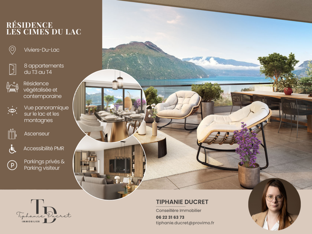 � vendre  Appartement Viviers-du-Lac (73420)