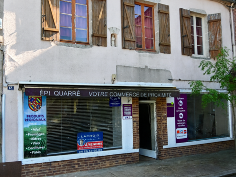 Local commercial avec logement et d&eacute;pendance c�ur du Morvan 150000 89630 Quarre les tombes