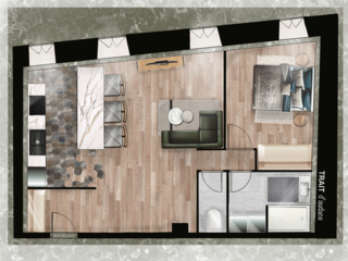  Appartement � vendre 2 pi�ces 56 m�