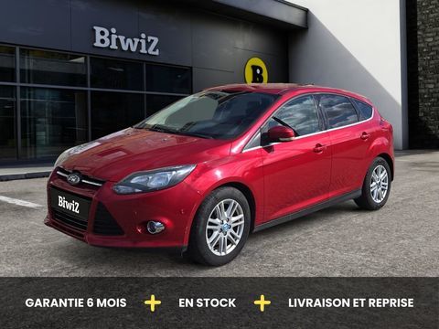 Ford Focus 1.0 Ecoboost 125 ch Titanium Start-stop /D&eacute;marrage sans cl&eacute;s 2013 occasion LORIENT 56100