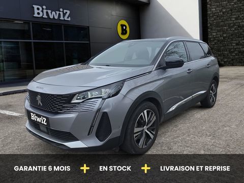 Peugeot 5008 1.5 BlueHdi 130 ch Gt Eat-8 /I-Cockpit/Carplay/Cam&eacute;ra de rec 2022 occasion Pontorson 50170