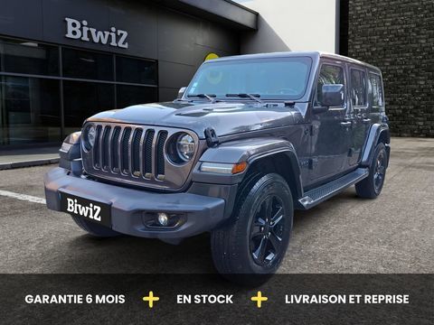 Jeep Wrangler Unlimited 2.2 MultiJet 200 ch Night Eagle Command-Trac BVA8 2020 occasion Bordeaux 33000